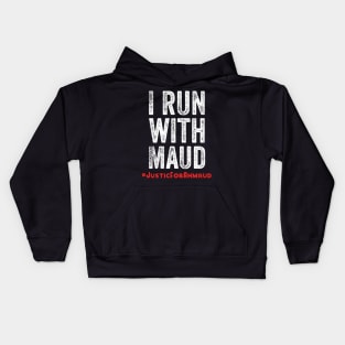 I run with Maud Kids Hoodie
